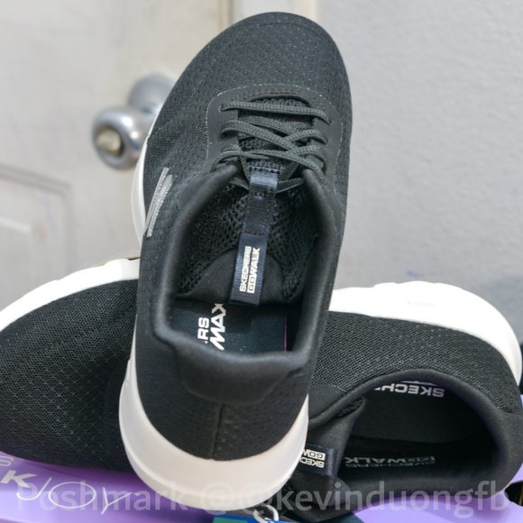 Skechers Ladies' Go Walk Joy Sneaker,, Color: Black, - Picture 5 of 5